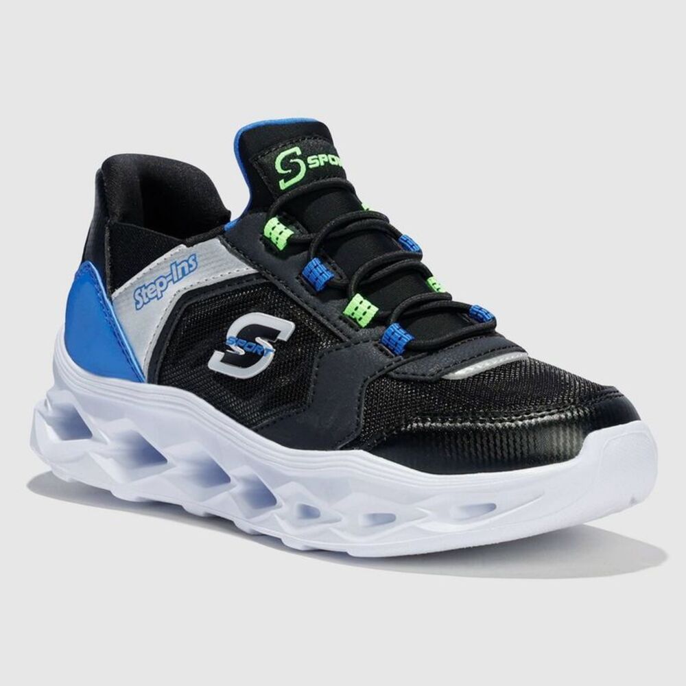 Black and Blue Sports Shoe